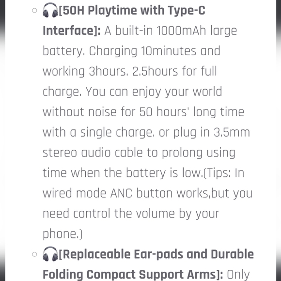 NWT Srhythm Nice Comfort 25 Noise Canceling Headphones - Picture 6 of 12